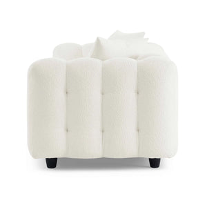 MINIMORE Modern 89.4'' Square Arms Chesterfield Sofa
