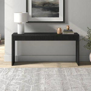 Lawrence Fluted Console Table for Entryway, Hallway & Living Room – Modern Accent Table  Wooden Bazar