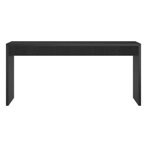 Lawrence Fluted Console Table for Entryway, Hallway & Living Room – Modern Accent Table  Wooden Bazar