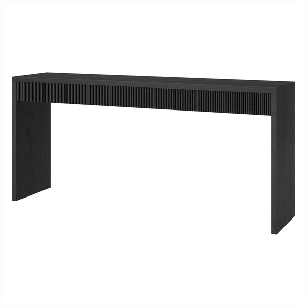 Lawrence Fluted Console Table for Entryway, Hallway & Living Room – Modern Accent Table  Wooden Bazar