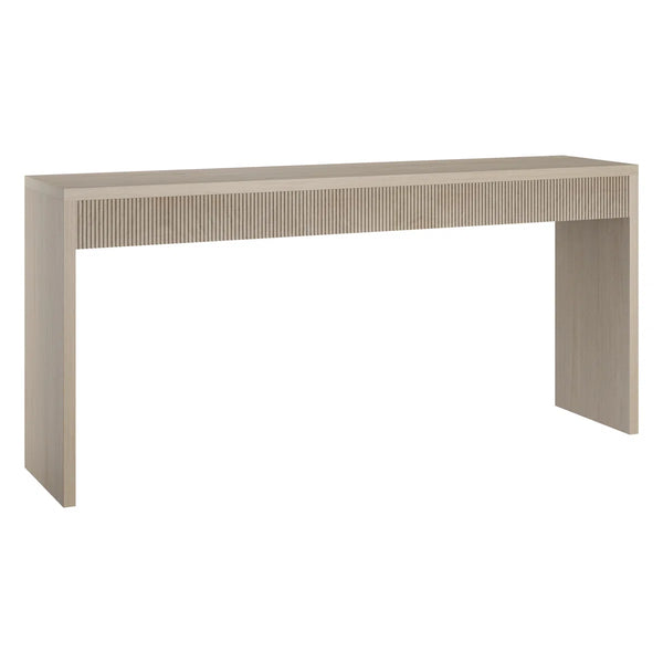 Lawrence Fluted Console Table for Entryway, Hallway & Living Room – Modern Accent Table  Wooden Bazar