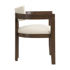 4 Seater Round Pedestal Dining Table Set With Upholstered Chairs