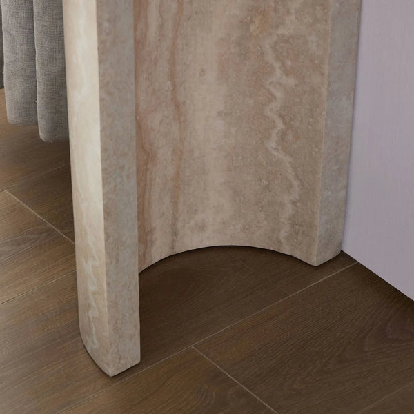 Modern MDF Console Table for Entryway, Hallway & Living Room | Contemporary Accent Table  Wooden Bazar