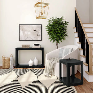Maly  Solid Wood Entryway & Sofa Console Table  Wooden Bazar