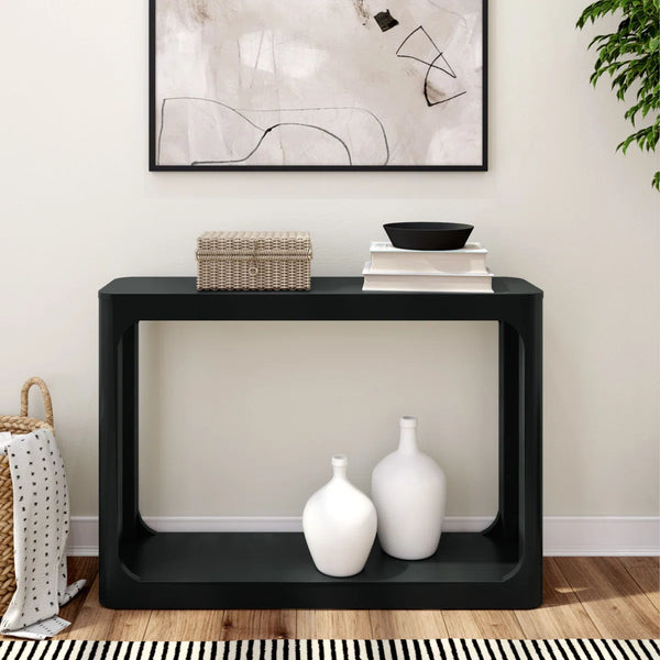 Maly Solid Wood Console Table for Living Room, Hallway & Entryway  Wooden Bazar