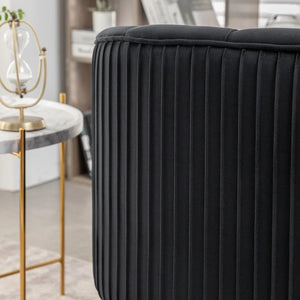 Velvet Loveseat  Wooden Bazar