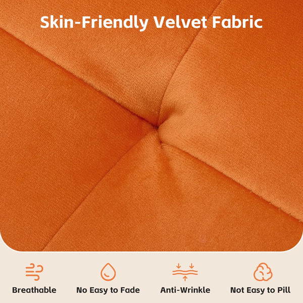 Erack 3-Seater Modular Sofa Couch with Velvet Finish