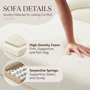 Upholstered Loveseat Wooden Bazar