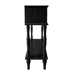 Mid-Century Modern Console Table with 2 Drawers for Entryway & Living Room  Wooden Bazar