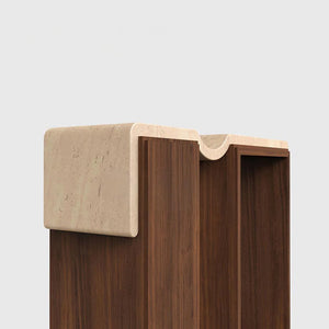 Mid-Century Modern Solid Wood Console Table for Entryway, Hallway & Living Room  Wooden Bazar