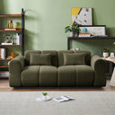 Jaksi Upholstered Sofa - Wooden Bazar