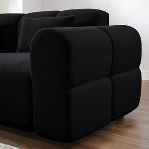 Jaksi Upholstered Sofa - Wooden Bazar