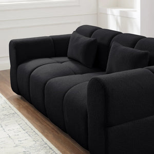 Jaksi Upholstered Sofa - Wooden Bazar