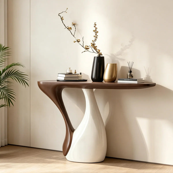 Modern Luxury Console Table for Entryway, Hallway & Living Room  Wooden Bazar