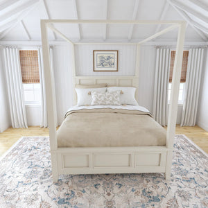 Mosqueda Canopy Bed - Wooden Bazar