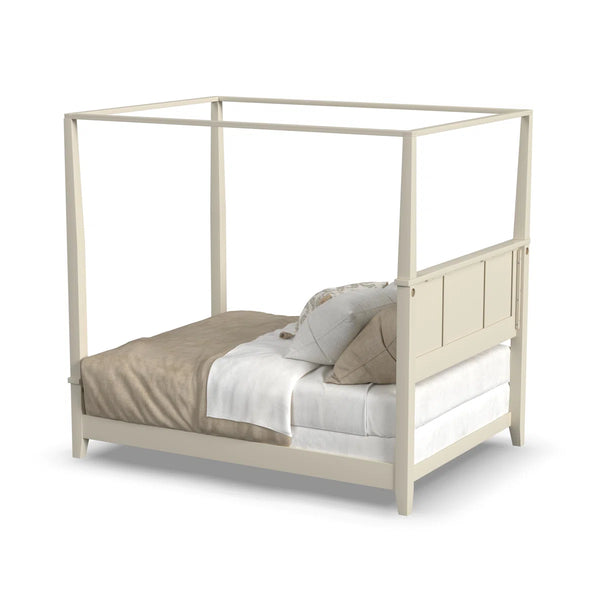 Mosqueda Canopy Bed - Wooden Bazar
