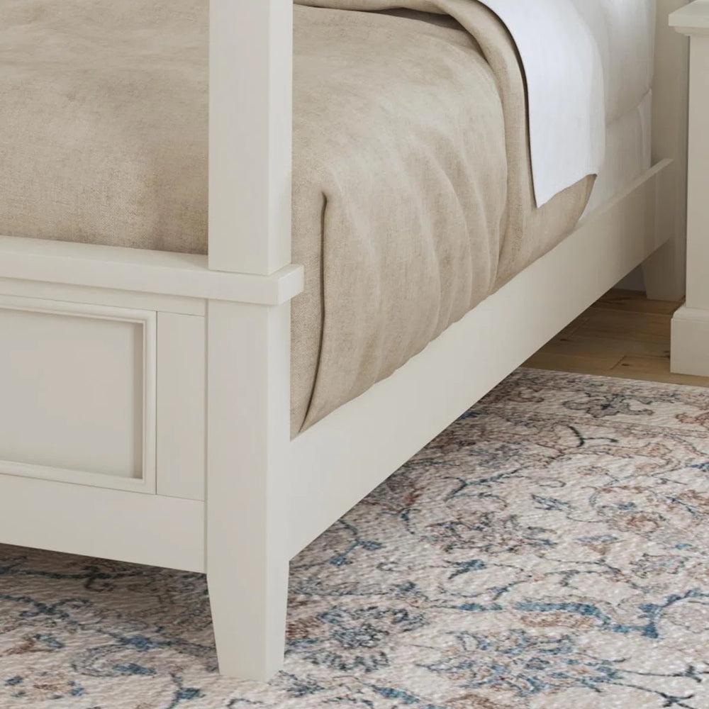 Mosqueda Canopy Bed - Wooden Bazar
