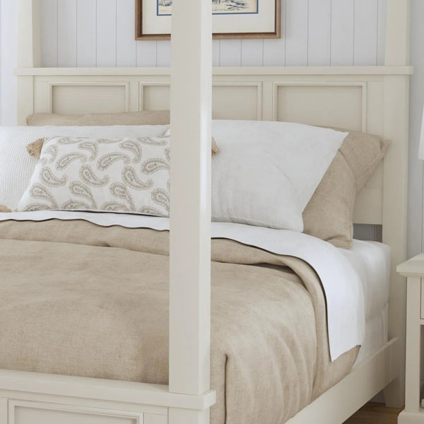 Mosqueda Canopy Bed - Wooden Bazar