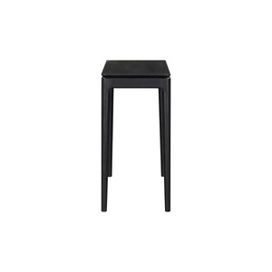 NTC Mingle 47-Inch Solid Wood Console Table with Hidden Drawer, Dark Walnut Finish  Wooden Bazar