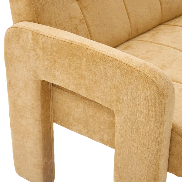 Nordic Modern Double Armchair Living Room & Bedroom Compact Upholstered Sofa Leisure Sofa Comfortable Seating With Dual Armrescan Be Paired With A Single Chair  Wooden Bazar