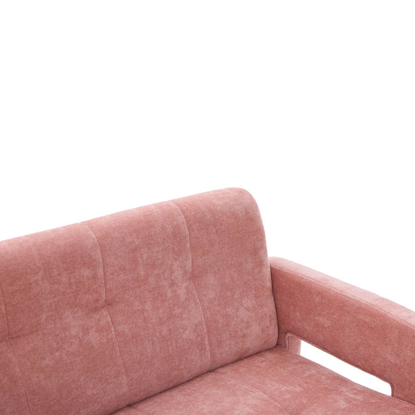 Nordic Modern Double Armchair Living Room & Bedroom Compact Upholstered Sofa Leisure Sofa Comfortable Seating With Dual Armrescan Be Paired With A Single Chair  Wooden Bazar