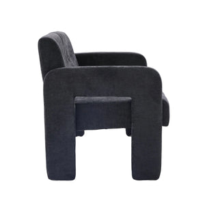 Nordic Modern Double Armchair Living Room & Bedroom Compact Upholstered Sofa Leisure Sofa Comfortable Seating With Dual Armrescan Be Paired With A Single Chair  Wooden Bazar