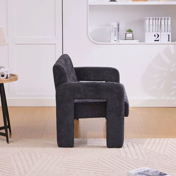 Nordic Modern Double Armchair Living Room & Bedroom Compact Upholstered Sofa Leisure Sofa Comfortable Seating With Dual Armrescan Be Paired With A Single Chair  Wooden Bazar