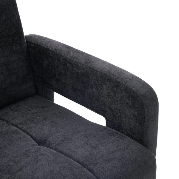 Nordic Modern Double Armchair Living Room & Bedroom Compact Upholstered Sofa Leisure Sofa Comfortable Seating With Dual Armrescan Be Paired With A Single Chair  Wooden Bazar