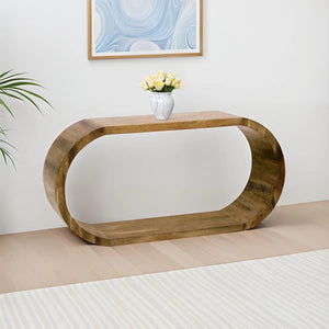 Osblek  Solid Wood Entryway & Sofa Table  Wooden Bazar
