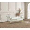Dynamic Faux Leather Upholstered Storage Bench - Wooden bazar