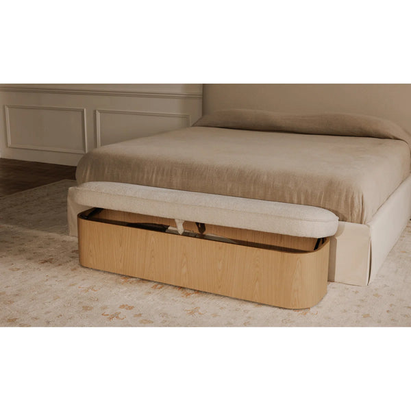Himpy Modern Upholstered bench - Wooden Bazar