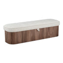 Himpy Modern Upholstered bench - Wooden Bazar