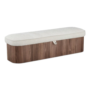 Himpy Modern Upholstered bench - Wooden Bazar