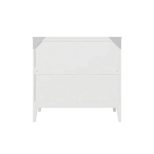 Solid Wood Murphy Bed Chest with 6" Mattress and Built-in Charger