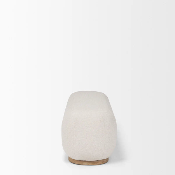 Carbon Upholstered Bench - Wooden bazar