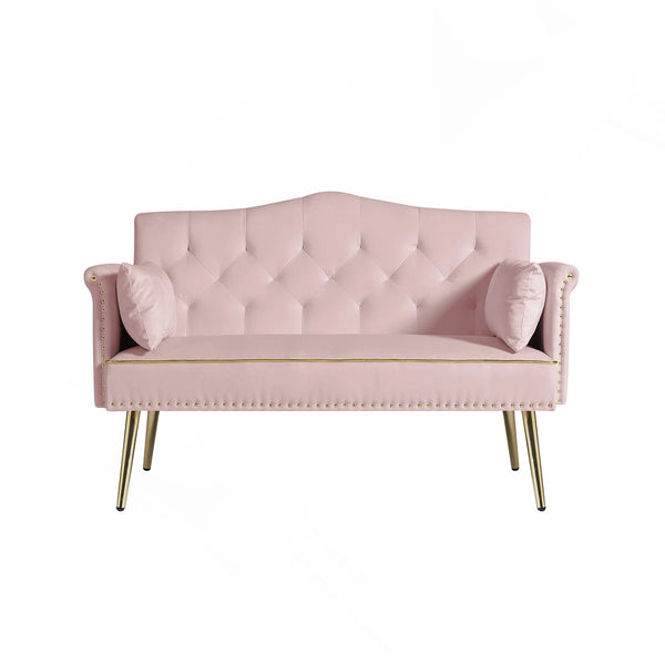 Black 2 Seater Sofa  Wooden Bazar
