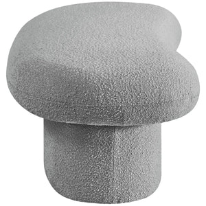 Simmy Polyester Blend Upholstered Bench - Wooden Bazar