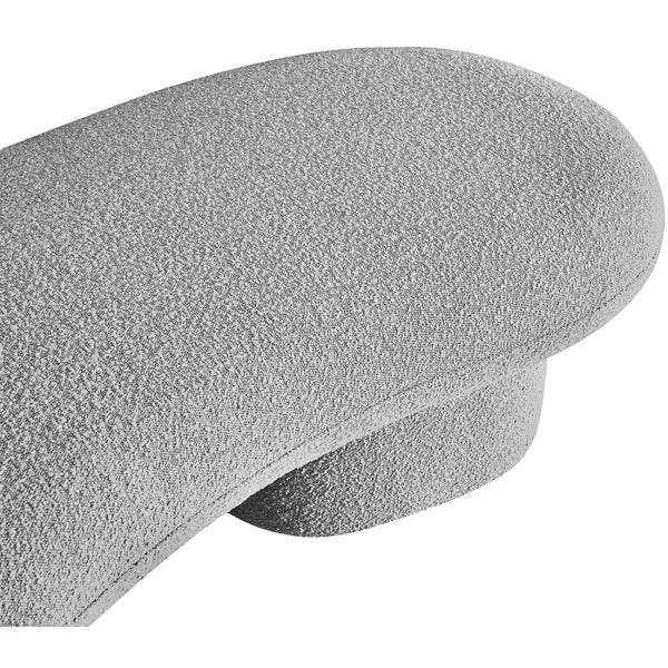 Simmy Polyester Blend Upholstered Bench - Wooden Bazar
