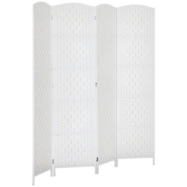 Roche  Folding Room Divider, Freestanding Privacy Screen for Indoor Spaces  Wooden Bazar