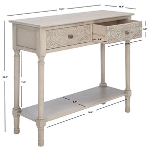 Rustic Console Table with French Country Style for Entryway & Living Room  Wooden Bazar