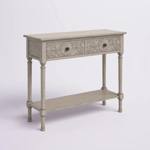 Rustic Console Table with French Country Style for Entryway & Living Room  Wooden Bazar