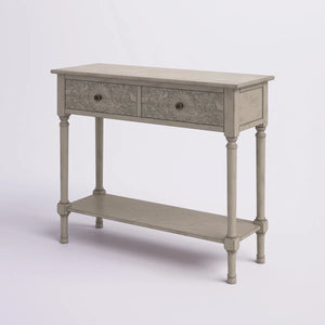 Rustic Console Table with French Country Style for Entryway & Living Room  Wooden Bazar