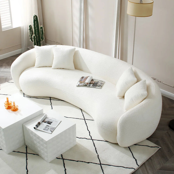 Jaigaon Upholstered Sofa - Wooden bazar