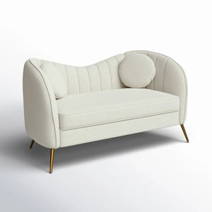 Sidwell Upholstered 64.6'' Loveseat  Wooden Bazar
