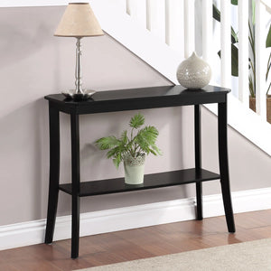 Console Table with Storage for Entryway, Hallway & Living Room  Wooden Bazar