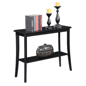 Console Table with Storage for Entryway, Hallway & Living Room  Wooden Bazar