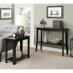Console Table with Storage for Entryway, Hallway & Living Room  Wooden Bazar