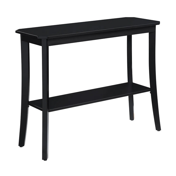 Console Table with Storage for Entryway, Hallway & Living Room  Wooden Bazar