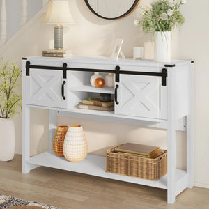 Wood Console Table for Entryway, Hallway & Living Room  Wooden Bazar