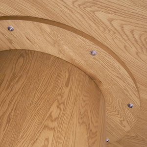 5-Pieces Round Dining Table Sets - Wooden Bazar